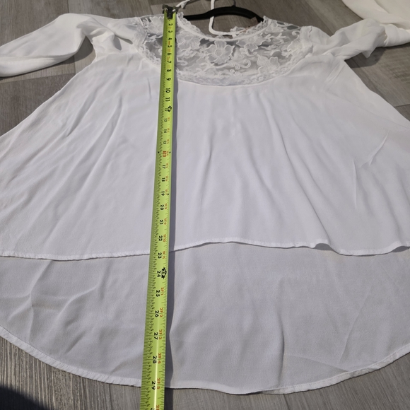 For Love And Lemons White Lace Blouse - Picture 11 of 15